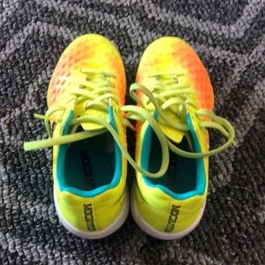 Youth size 1 indoor Nike soccer shoes. Worn one season and in great shape!